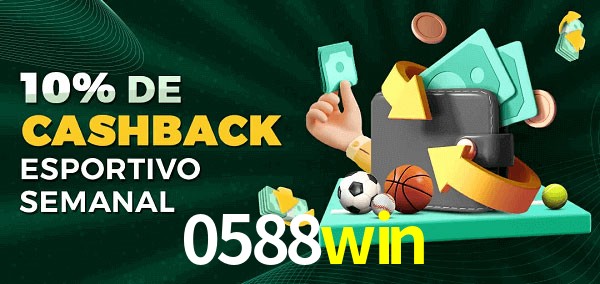 10% de bônus de cashback na 0588win